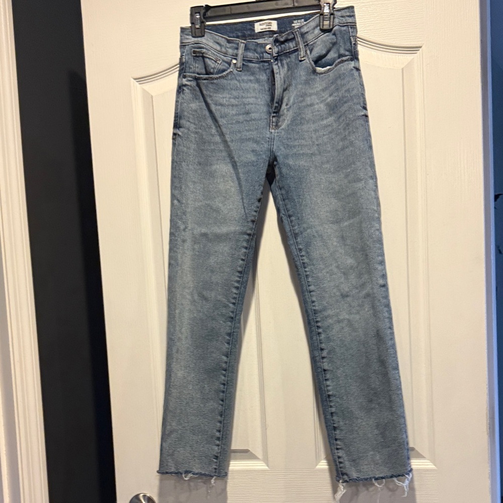 Kenzie Light Blue Straight Leg Jeans